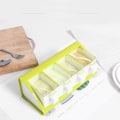 Miniatyrbilde 4 av 7: Plastkrydderflasker Krukker 4 Bokser Sæt Køkkenredskab