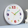 Miniatyrbild 4 av 4: Modern design väggklocka med tyst kvartsurverk - Väggpendel för vardagsrum