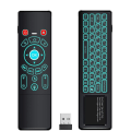 Miniatyrbillede 1 af 8: 2,4 GHz Air Mouse Fjernbetjening/Mini Tastatur Trådløs med Touchpad og LED