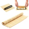 Bambu Sushi Matta / Sushi Roller - Beige Sushi Rullmatta för Matlagning Hemma, Japanskt Köksredskap