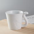 Miniatyrbild 2 av 4: Katt Keramisk Mugg Med Djursvanshandtag