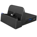 Bärbar Mini Switch TV Dockningsstation - Laddningsställ Ersättning för Switch, Kompakt Docka