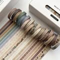 Retro Washi Tejp Set - 20 Rullar
