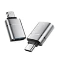 Miniatyrbillede 1 af 6: 2-pak USB 3.0 til Type-C adapter med elegant sølvfinish