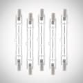 5-pack R7s 118mm 300W 230V – Linjära halogenlampor för stark belysning