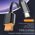 Miniatyrbilde 2 av 5: Type A 100CM USB-C til XT60 Adaptiv Type-C til XT60 Ladekabel Støtter PD 100W 20V/5A Rask [SFF]