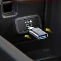 Miniatyrbillede 5 af 6: 2-pak USB 3.0 til Type-C adapter med elegant sølvfinish
