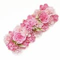 Bryllupsblomstdekoration Kunstig Silke til Formel Ceremoni Begivenhedsbaggrund Dekoration Baggrund-Mørk Pink Dark Pink