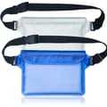 Vattentät påse - IPX8 - Väska med justerbar rem - 2-pack - Telefonskydd