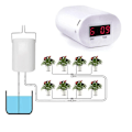 Miniatyrbild 1 av 5: Automatisk bevattningspump med 8 munstycken för blommor, växter, hem, droppbevattning, bevattningssystem, pumptimer, trädgårdsverktyg