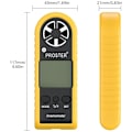 Miniatyrbild 2 av 5: Digital Anemometer med LCD-bakgrundsbelyst skärm, Vindkylavisning, Temperaturvisning ℃/F Termometer Anemometer Vindsurfing Segling Vandring