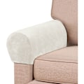 Miniatyrbild 1 av 5: 2 st Soffa Armstödsskydd, Sammetstyg Armstödsskydd, Repskyddande Soffa Armstödsskydd för Hemma Recliner Soffa