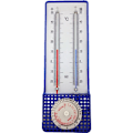 Miniatyrbild 1 av 5: Torr- och våttermometer 272-A växthus TAL-2 röd vattenpelare våt termometer termometer hängande torr- och våtbulbtermometer Psykrometer 272-A (Blå)