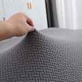 Miniatyrbild 4 av 5: Soffaöverdrag utan armstöd, Stretchbar Soffa- och Sängöverdrag, Vikbart Soffaöverdrag Clic Clac Tjockt, Liten, Grå