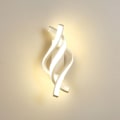 Miniatyrbillede 2 af 5: Indendørs væglampe, moderne buet design LED væglampe 16w white