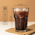 Pikkukuva 2 / 9: 360 ml juomalasisetti, 4 kpl | Kirkkaat juomalasit jokapäiväiseen käyttöön | Tukevat korkeat lasit highball-juomille | Mehulle, cocktailille