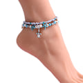 Miniatyrbilde 2 av 4: 2 stk Boho Skjell/Sjøstjerne/Sjøskilpadde/Flette Ankelkjeder Armbånd