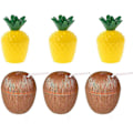Miniatyrbilde 1 av 3: 6 stk. Bar Tiki Kopp Personlig Hawaiian Coconut Cocktail Kopp