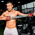 Pikkukuva 5 / 7: Säädettävä rinta-expander, Fitness rinta-expander 5 köydellä