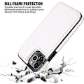 Miniatyrbillede 5 af 5: 2 stk. Wallet Case Kompatibel med iPhone 12 Pro/12, slankt beskyttelsesetui med kortholder, PU læder etui med stativ og kortpladser med en skærmbeskytter