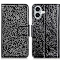 Pikkukuva 1 / 5: iPhone 16 Plus -kotelo Nappa-pintainen halkaistu nahkalompakko Folio Flip -puhelinkotelo