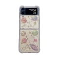Miniatyrbillede 1 af 3: Transparent elastisk telefoncover til Galaxy Z Flip 3