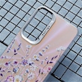 Pikkukuva 4 / 4: Samsung Galaxy S25+ (Plus) -kotelo PC + TPU Suojapuhelinkuori Laser-kukkakuviolla