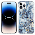 Pikkukuva 1 / 4: iPhone 14 Pro IMD Marmori TPU Puhelinkotelo