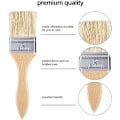 Miniatyrbilde 6 av 6: 6-pakks Flat Brush Set Profesjonell For Beis Binder Stoffmaling