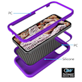Miniatyrbillede 3 af 5: Silikone+PC-cover til iPhone 12 til iPhone 12 mini