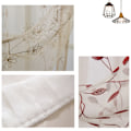 Miniatyrbilde 6 av 8: Polyester Blomstertrykk Drapering Korte Gardiner For Hjemmeinnredning