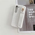 Miniatyrbillede 2 af 5: Etui til Samsung Galaxy S23 Plus(+) med håndledsrem og støttefod, PU-læder + PET telefoncover