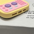 Miniatyrbild 5 av 5: 3D Tecknat Mobilskal för iPhone 14, Roligt Retro TV-format Mjukt Skyddsskal för Tjejer Kvinnor (Gul, iPhone 14)