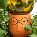Miniatyrbilde 2 av 3: 4 stk. søte froskeformede selvvanningsspiker for planter 180ml