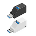 Miniatyrbilde 1 av 7: 3-porters USB-hub, 2 ST USB 3.0-hub, USB-splitteradapter