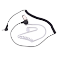 Miniatyrbillede 4 af 4: 3,5 mm Headset Øretelefon Headset 1 Pin Ham- Amatørradio Sort