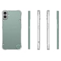 Pikkukuva 5 / 5: For Nothing CMF Phone 1 TPU-puhelin suojakotelo, liukumaton läpinäkyvä matkapuhelimen kuori