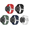 Pikkukuva 1 / 4: Silikoninen twill-ranneke Garmin Forerunner 158/55 -kelloon