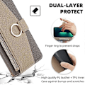 Miniatyrbillede 5 af 5: Etui med stativ og rem til iPhone 12/12 Pro, PU læder, pung, telefoncover, kortholder
