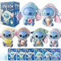 Uusi Miniso Stitch Eat Something Before Sleep -sarjan vinyylihahmo Blind Box UK Style A
