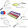 Pikkukuva 3 / 8: Tartuntavyö Tennismaila Imuva Tartuntavyö 5 Väriä
