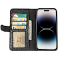 Miniatyrbild 4 av 4: Mobilskal i toppnarvläder för iPhone 14 Pro