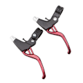 Miniatyrbillede 1 af 2: Variabel hastigheds racerbremsegreb i fuld aluminium red