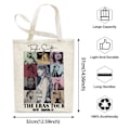 Miniatyrbillede 2 af 5: Dame Tote Tasker Taylor Swift Album Inspireret Rejseopbevaring Organizer Taske Musikelskere Merch Gaver