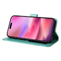 Pikkukuva 3 / 5: iPhone 16 PU-nahkainen puhelinpidiketeline, painettu auringonkukka, korttipidike, puhelinkuori