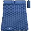 Pikkukuva 1 / 8: Itsestään täyttyvä retkipatja: paksu ja kevyt kahden hengen retkipatja, joka voidaan kiinnittää retkialustaksi ja kompaktiksi retkipatjaksi Navy-2 Double sleeping pad