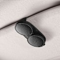 Miniatyrbilde 1 av 2: Solbrilleholder for bilvisir i lær, solbrilleorganisator