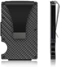 Miniatyrbillede 1 af 9: Kortholder i kulfiber RFID Sort - Julegave One size