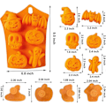 Miniatyrbillede 2 af 7: 6 Huller Halloween Bat Ghost Cookieform Isform