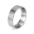 Miniatyrbilde 1 av 3: Rosa Dosering Ring Magnetisk Unngå Rot Aluminium Legering gray